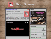 Tablet Screenshot of photoscanner.eu